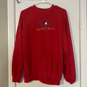 Vintage Mickey and Company Mickey Mouse embroidered sweatshirt